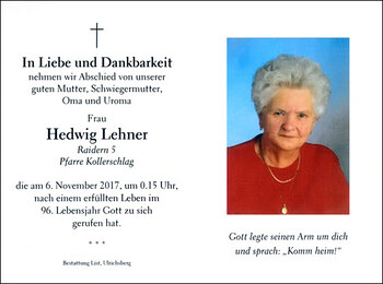 Hedwig Lehner