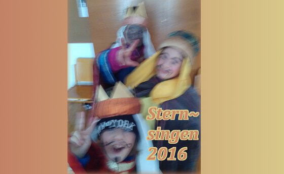 Fotos vom Sternsingen 2016