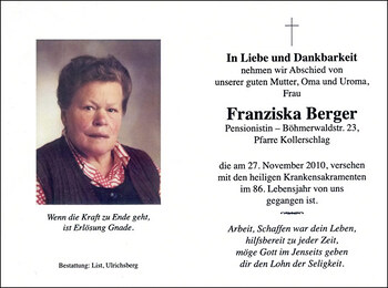 Franziska Berger