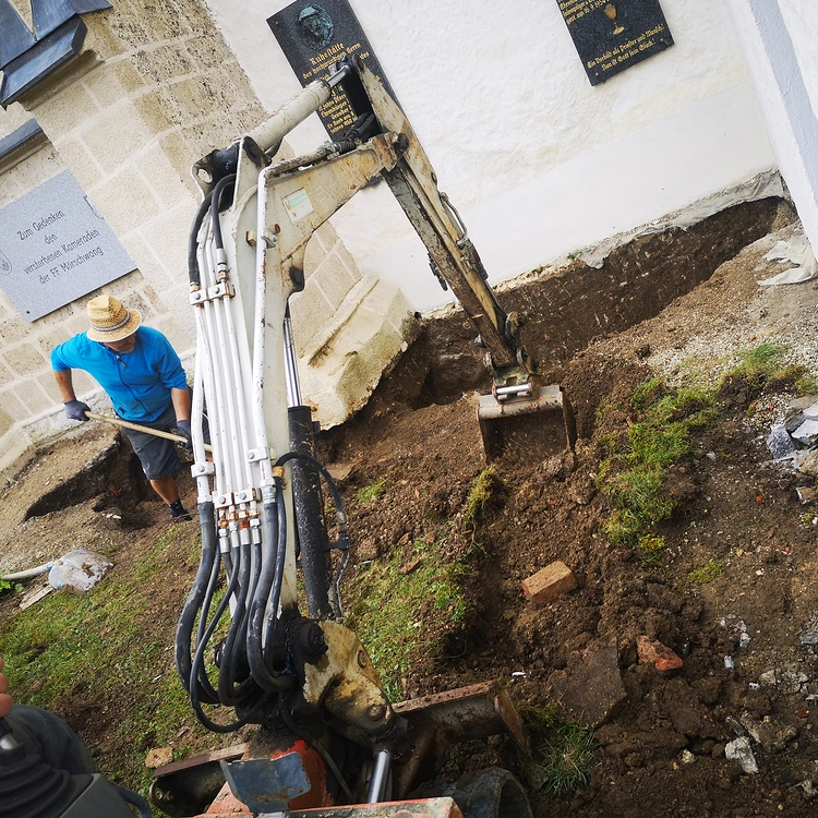 Tockenlegung der Mauer