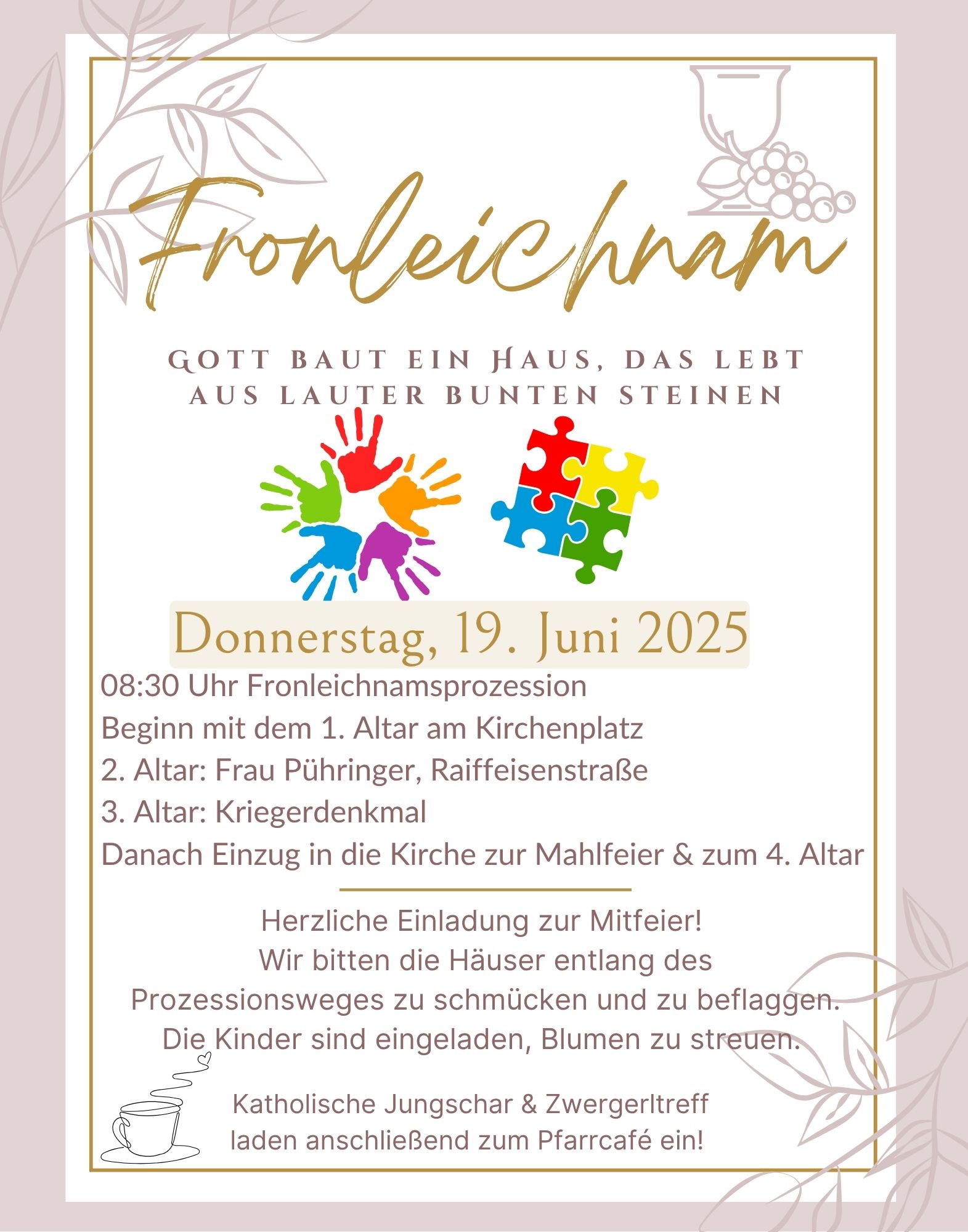 Fronleichnam feiern