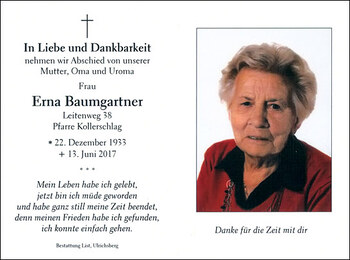 Erna Baumgartner