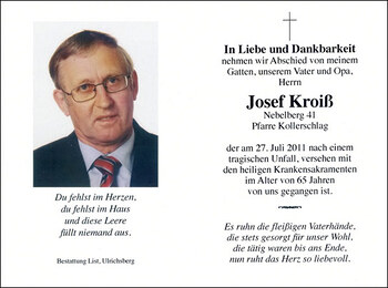 Josef Kroiß