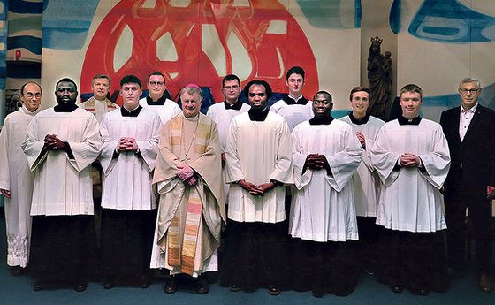 Gemeinschaft der Priesterseminaristen mit Bischof Manfred Scheuer