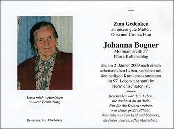 Johanna Bogner