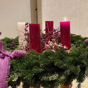 Adventkranzsegnung 30. 11. 3034