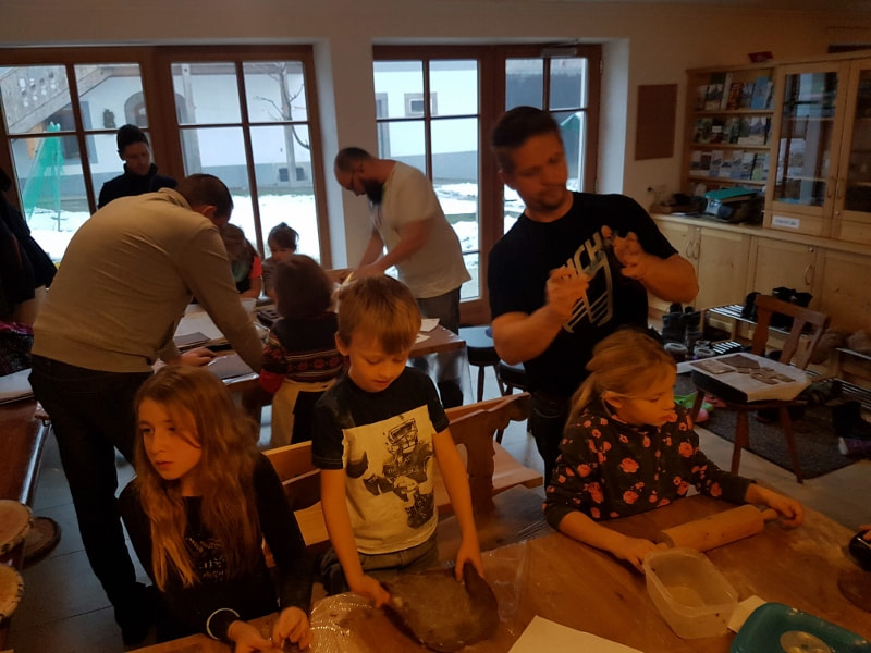 In der Lebkuchenbäckerei