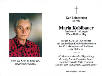 Maria Koblbauer