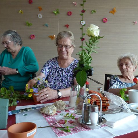 Seniorenheimbesuch