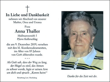 Anna Thaller