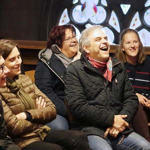 Teilnehmerinnen und Teilnehmer des ORGEL.SEMINARs „Rudigierorgel hautnah!“